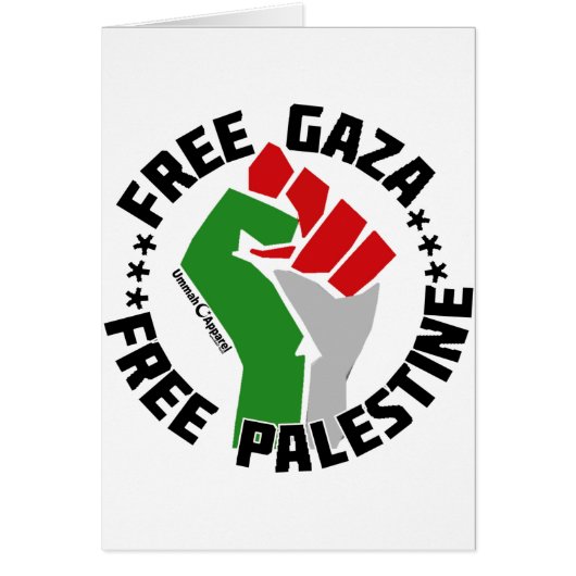 free gaza free palestine (Front)