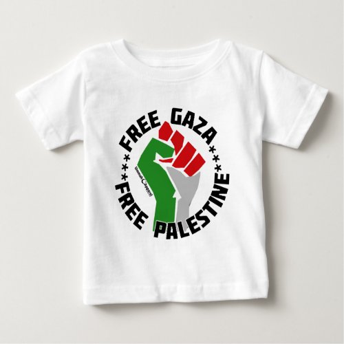 free gaza free palestine baby T_Shirt
