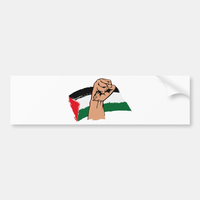 Free Gaza Free Palestine Bumper Sticker (Front)