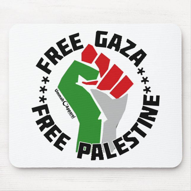 free gaza free palestine mouse pad (Front)