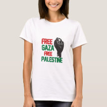 Free Gaza Free Palestine Womens and Mens