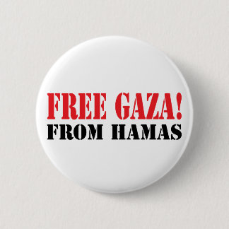 Free GAZA From HAMAS Pinback Button