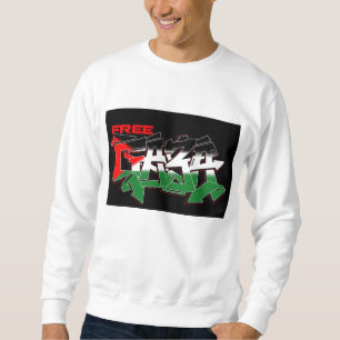 Free Gaza Graffiti Sweatshirt