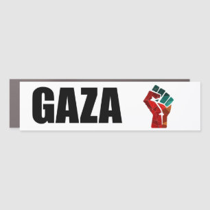 Free Gaza Palestine Car Magnet