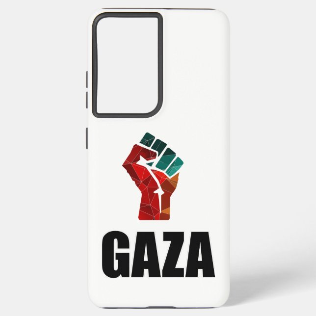 Free Gaza Palestine Samsung Galaxy Case (Back)