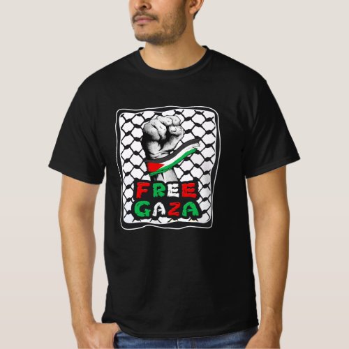 Free Gaza Palestine T_Shirt