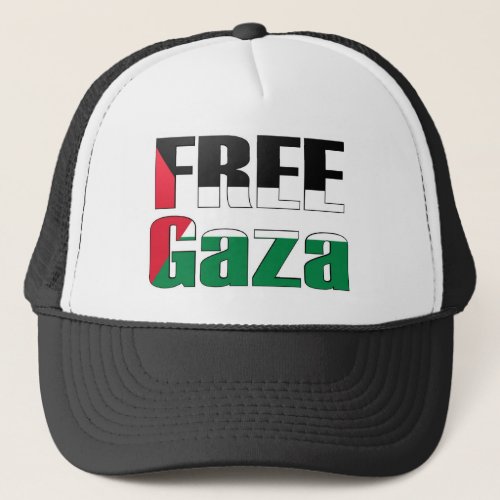 Free Gaza Trucker Hat