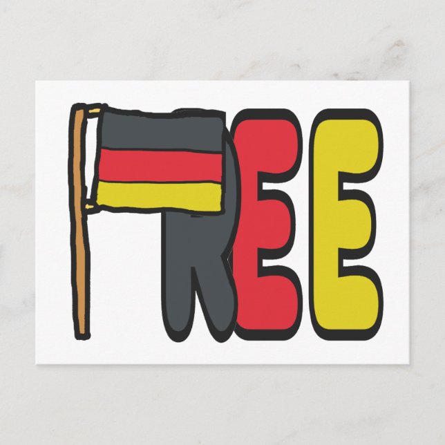 Free Germany Dexit Postcard (Front)