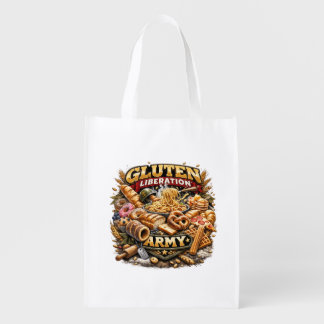 Free Gluten! Gluten Liberation Army Grocery Tote