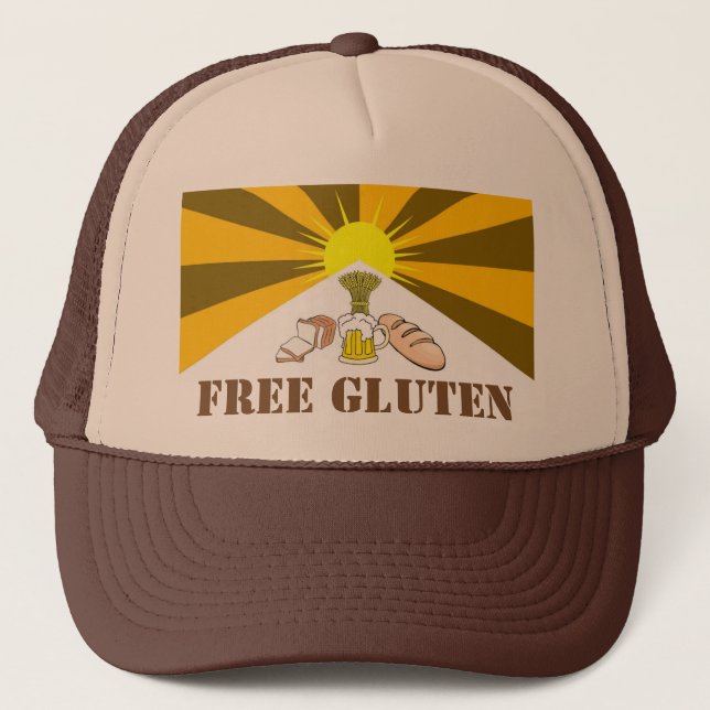 Free Gluten Trucker's Hat (Front)