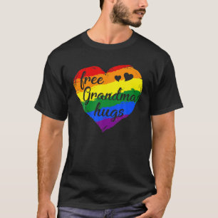 Free Grandma Hugs LGBT Free Grandma Hugs Kids T-Shirt