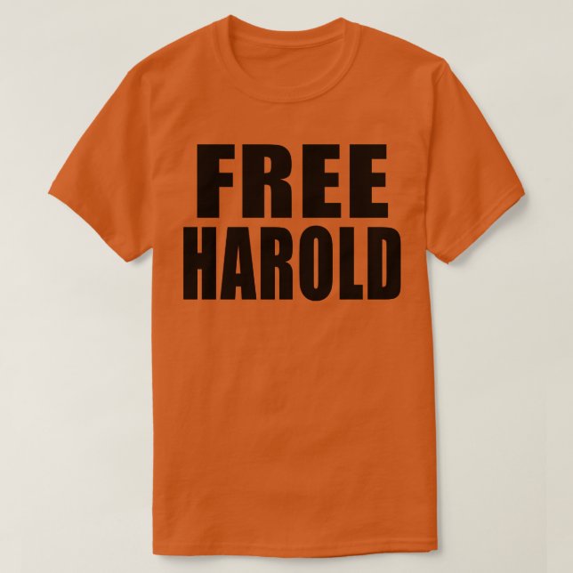 FREE HAROLD T-Shirt (Design Front)