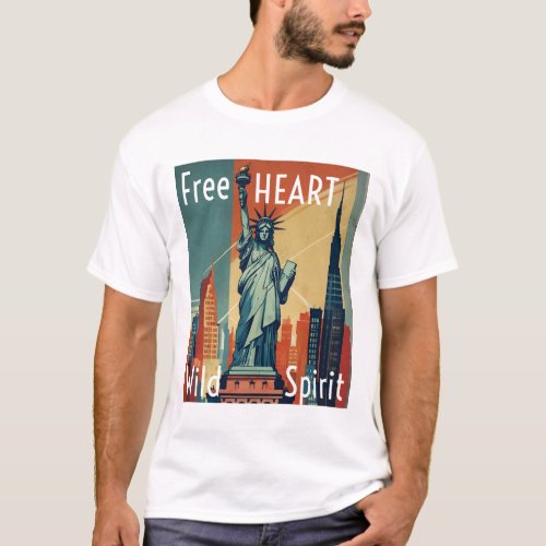 Free Heart Wild spirit T_Shirt