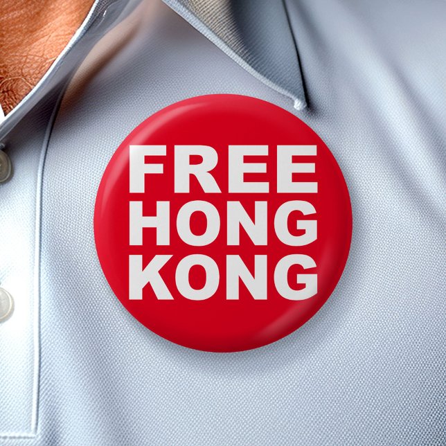 Free Hong Kong Button (Custom Button)