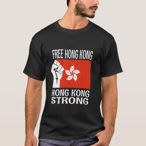 Free Hong Kong Freedom Protest T_Shirt