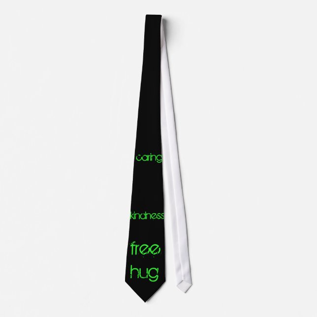 free hug, caring, kindness tie (Front)