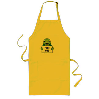 Free hug long apron