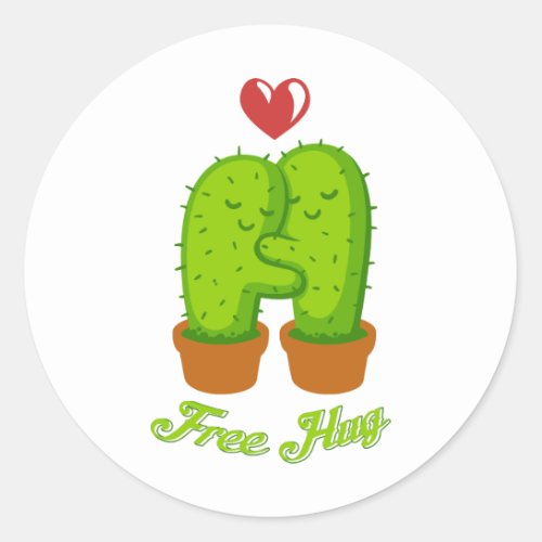 Free Hug Love Sticker
