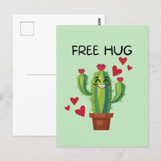 Free Hug Postcard