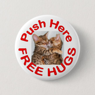 Free Hugs 3 Pinback Button