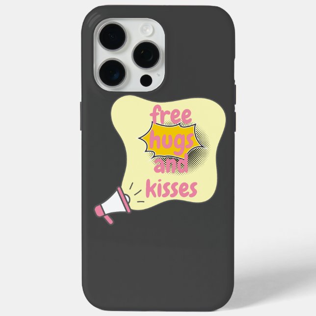 free hugs and kisses Case-Mate iPhone case (Back)