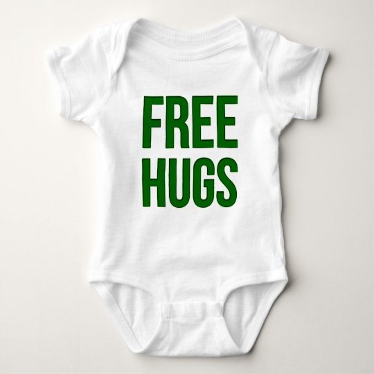 Free Hugs Baby Bodysuit