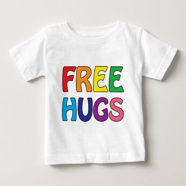 Free Hugs Baby T-Shirt (Front)