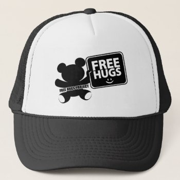 Free Hugs Bear Trucker Hat by FreeHugsProject at Zazzle