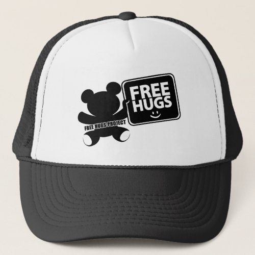 Free Hugs Bear Trucker Hat