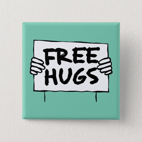 FREE HUGS BUTTON