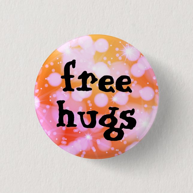 free hugs button (Front)