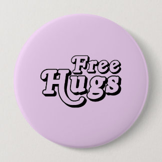 FREE HUGS BUTTON