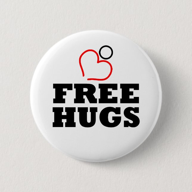Free Hugs Button (Front)