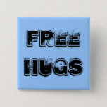 Free Hugs Button at Zazzle