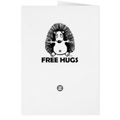 Free hugs cards (Back)