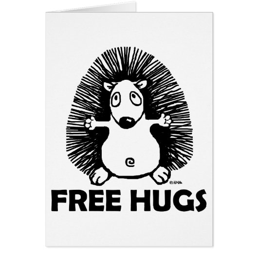 Free hugs cards (Front)