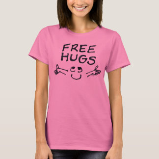 Free Hugs Cute Cartoon Tank Top T Shirt