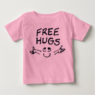 Free Hugs Cute Cartoon Toddler Baby T-Shirt