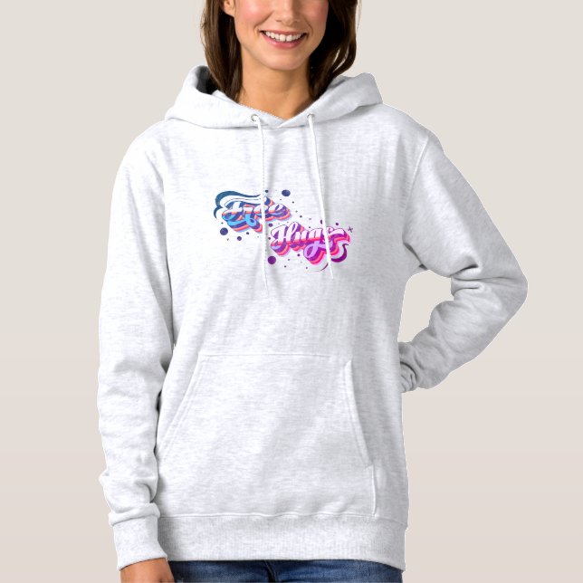 Free Hugs - Deluxe Purple Fest Edition Hoodie (Front)