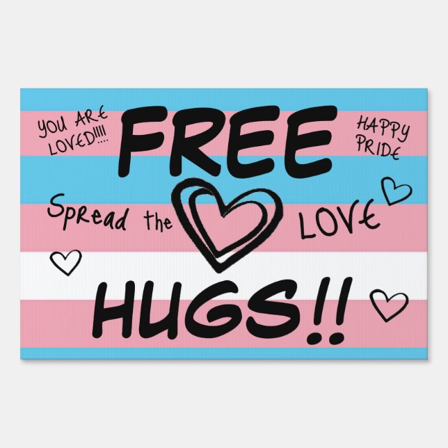 Free Hugs Event Sign (Front)