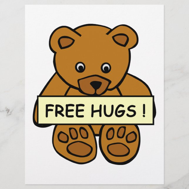 Free Hugs flyer (Front)