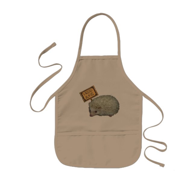 Free Hugs Hedgehog Kids' Apron (Front)