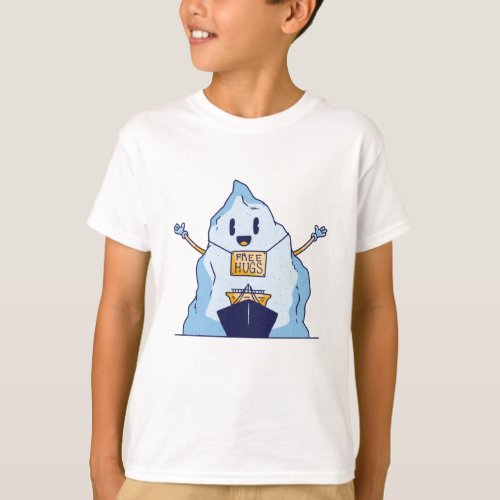 Free hugs iceberg T_Shirt