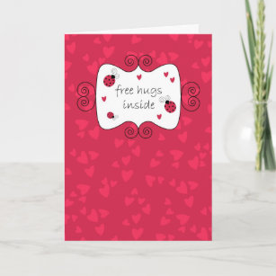 Free Hug Cards | Zazzle