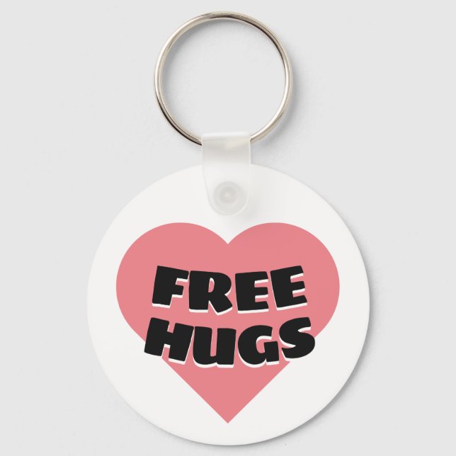 Free Hugs Keychain (Front)