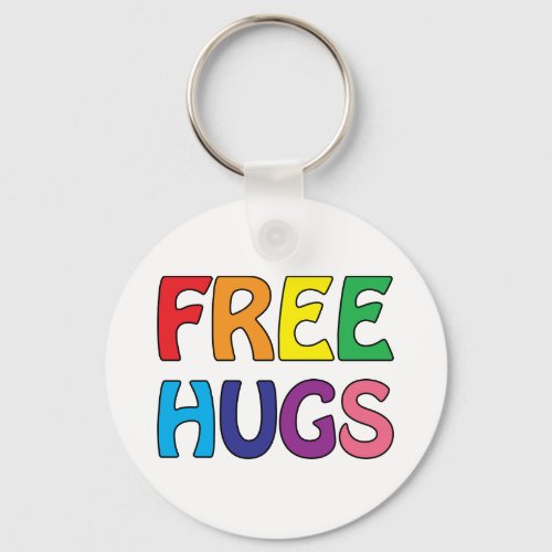 Free Hugs Keychain