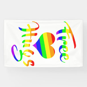 Free Hugs   LGBTQ+ Pride Banner