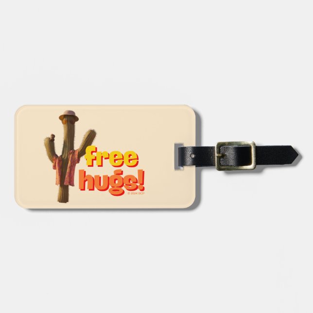 Free Hugs! Luggage Tag (Front Horizontal)