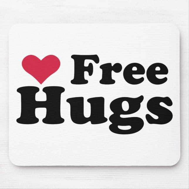 Free Hugs Mouse Pad (Front)