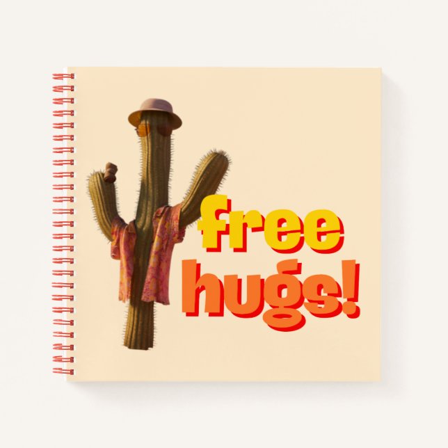 Free Hugs! Notebook (Front)